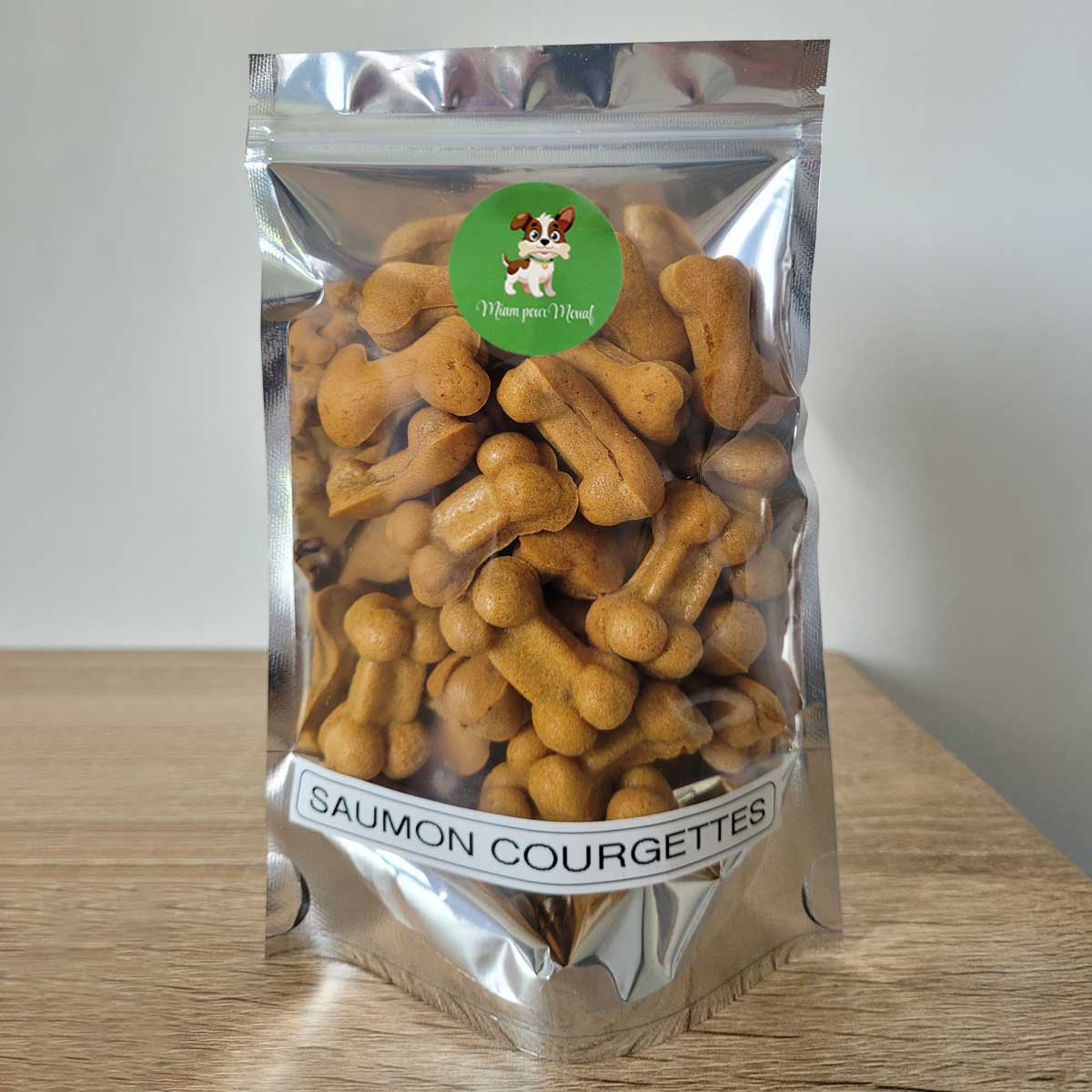 Saumon courgettes - grand chien