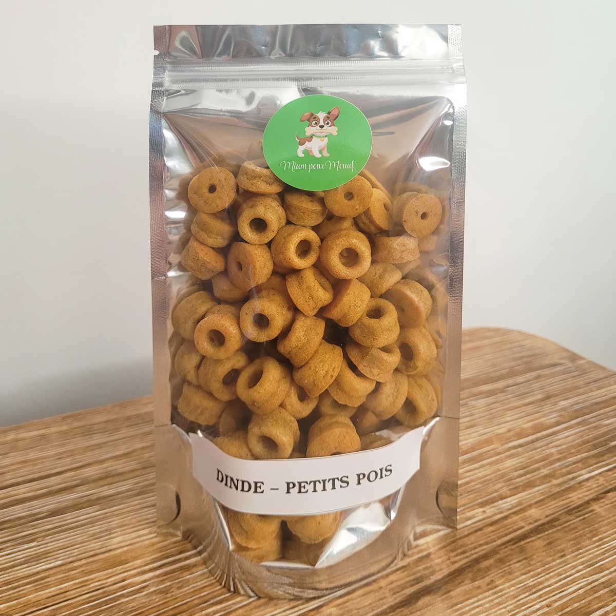 Dinde petits pois - petit chien